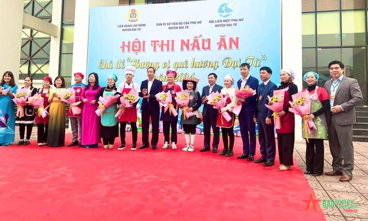 Tổ chức Hội thi nấu ăn chủ đề “Hương vị quê hương Đại Từ”